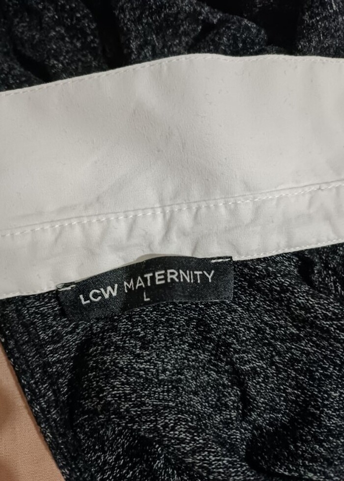 Lcw hamile üst giyim / antrasit  - Görsel 4