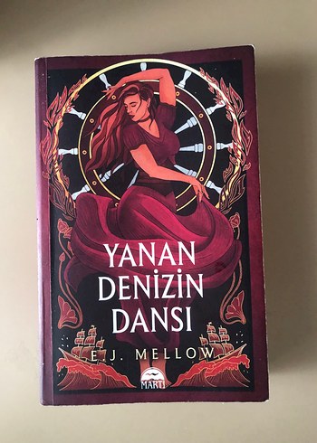 Yanan Denizin Dansı kitap