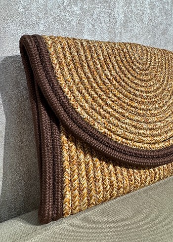 Beden Yaz örme clutch çanta