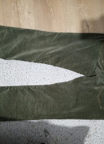 38 Beden M jeans haki pantolon