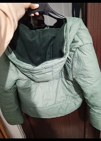 LC Waikiki Lc waikiki şişme içi polar su yeşili mont