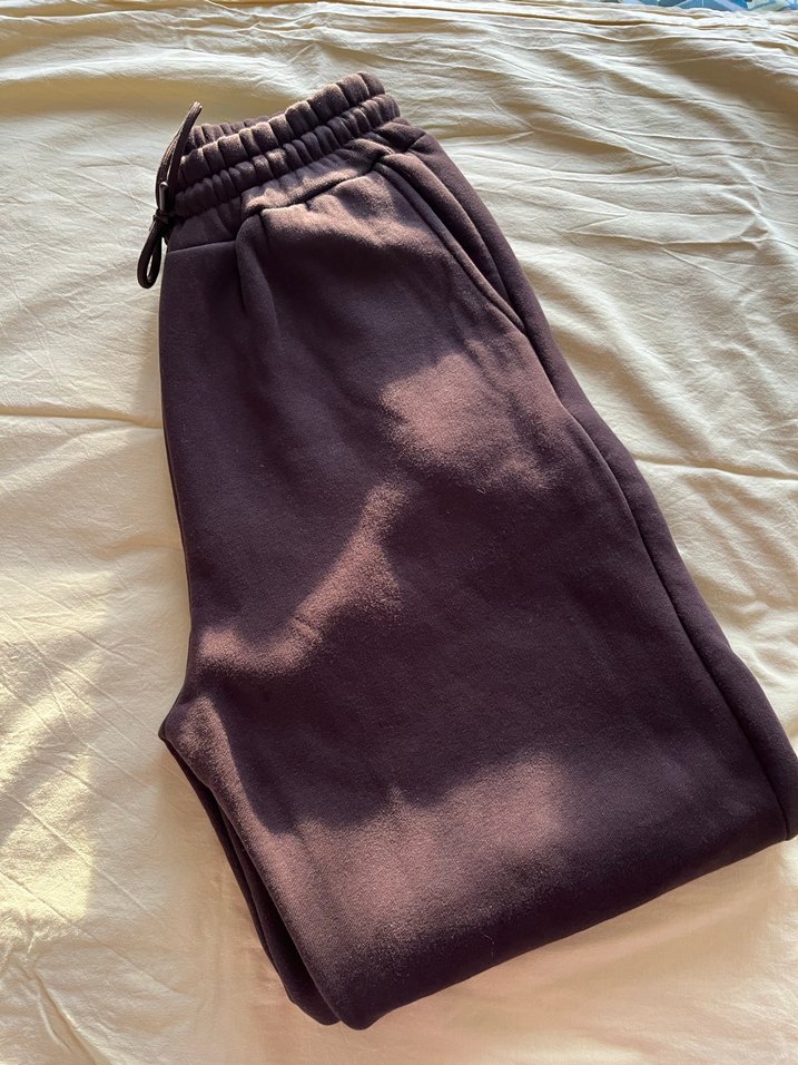 Kahverengi Kadın Rahat Kesim Eşofman Altı - Görsel 2