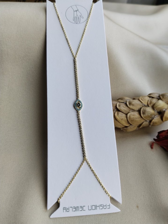 TAŞLI GÖZ NAZARLI MODEL ŞAHMERAN - Görsel 3