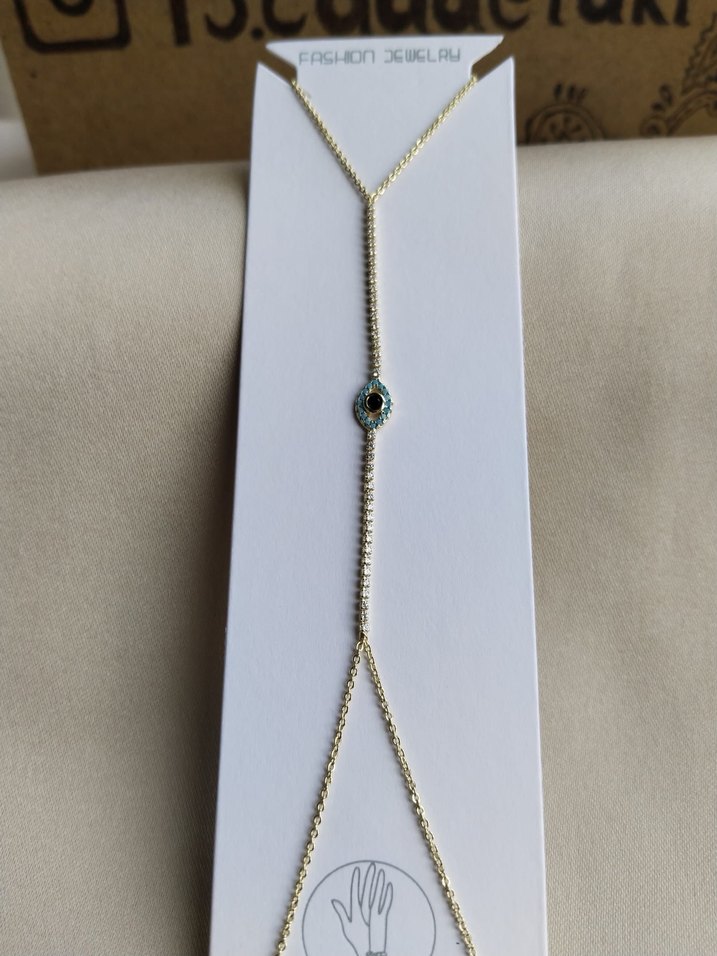 TAŞLI GÖZ NAZARLI MODEL ŞAHMERAN - Görsel 4