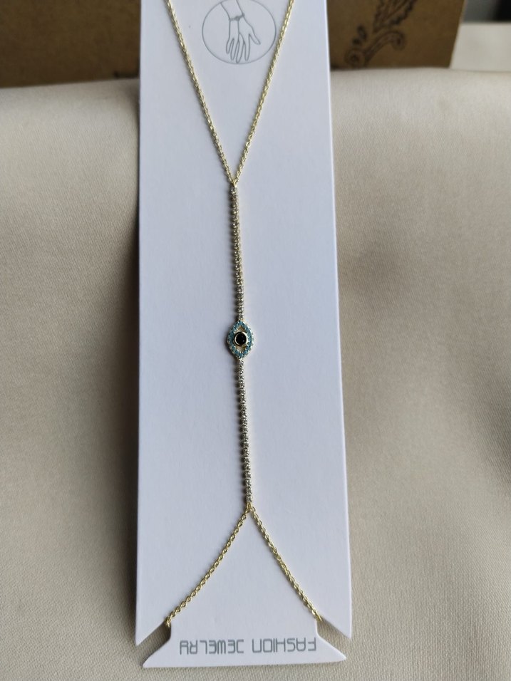 TAŞLI GÖZ NAZARLI MODEL ŞAHMERAN - Görsel 5