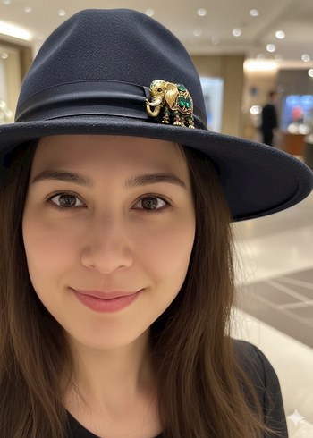 YEŞİL TAŞLI DİL MODEL BROŞ - Görsel 7