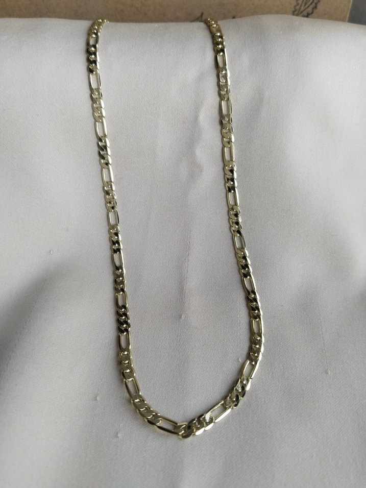 Altın Renk Minimalist Erkek Kolye - Görsel 3