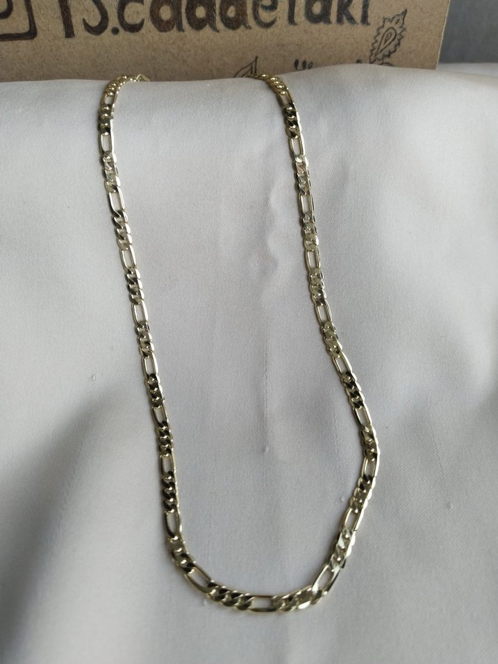 Altın Renk Minimalist Erkek Kolye - Görsel 5