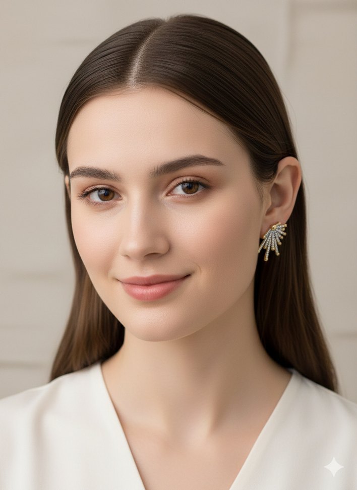 ÇELİK ÇUBUKLU MODEL KÜPE - Görsel 5