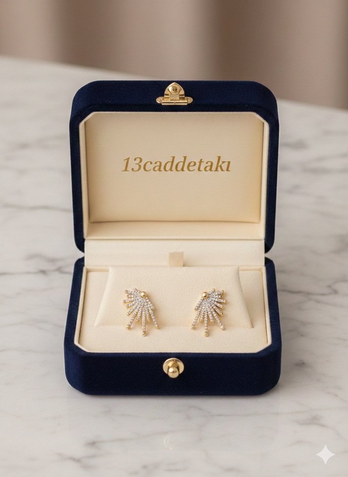 ÇELİK ÇUBUKLU MODEL KÜPE - Görsel 3