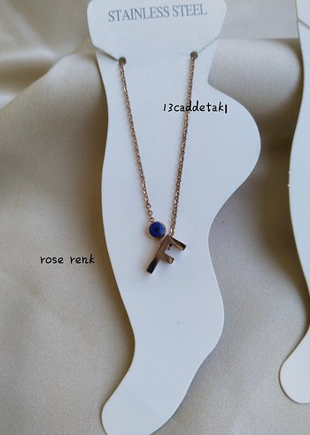 ÇELİK NAZARLI F HARFLİ MODEL HALHAL