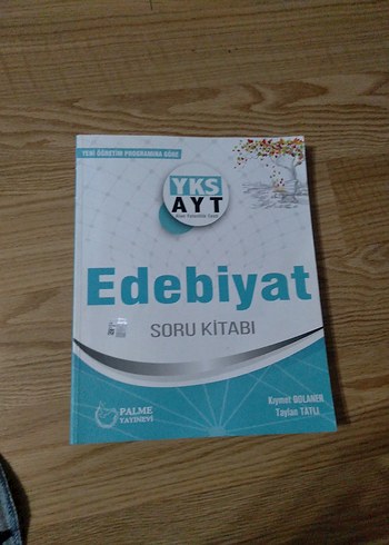 YKS AYT Edebiyat Soru Kitabı Palme Yayınları
