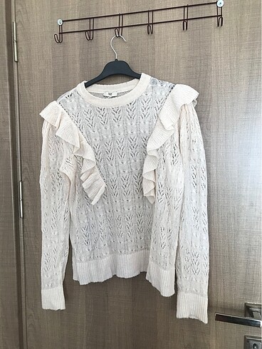 Narferita butik dantelli bluz