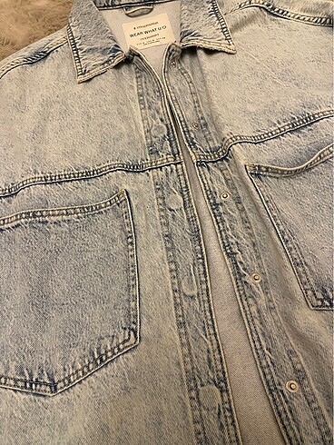 Stradivarius stradivarius oversize kot ceket