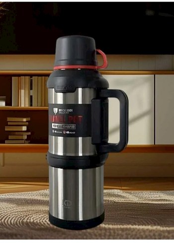 Safe Siyah ve Gri Termos Şişeler - Görsel 2