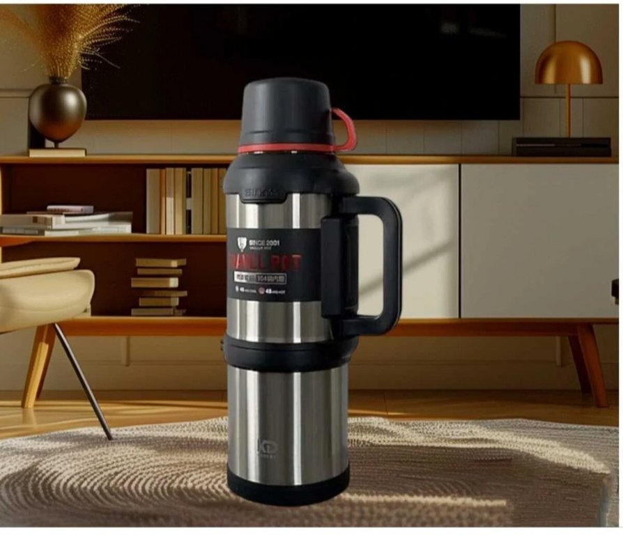 Safe Siyah ve Gri Termos Şişeler - Görsel 2