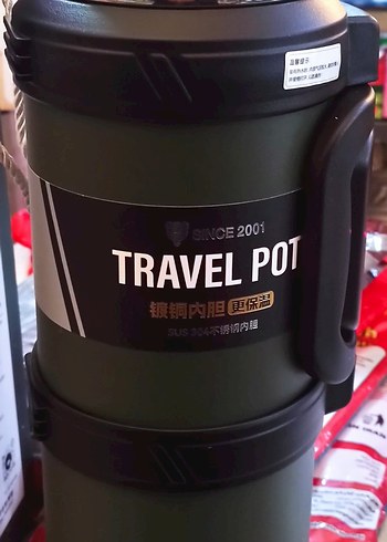 Siyah 2.5L TRAVELPOT Termos - Görsel 2