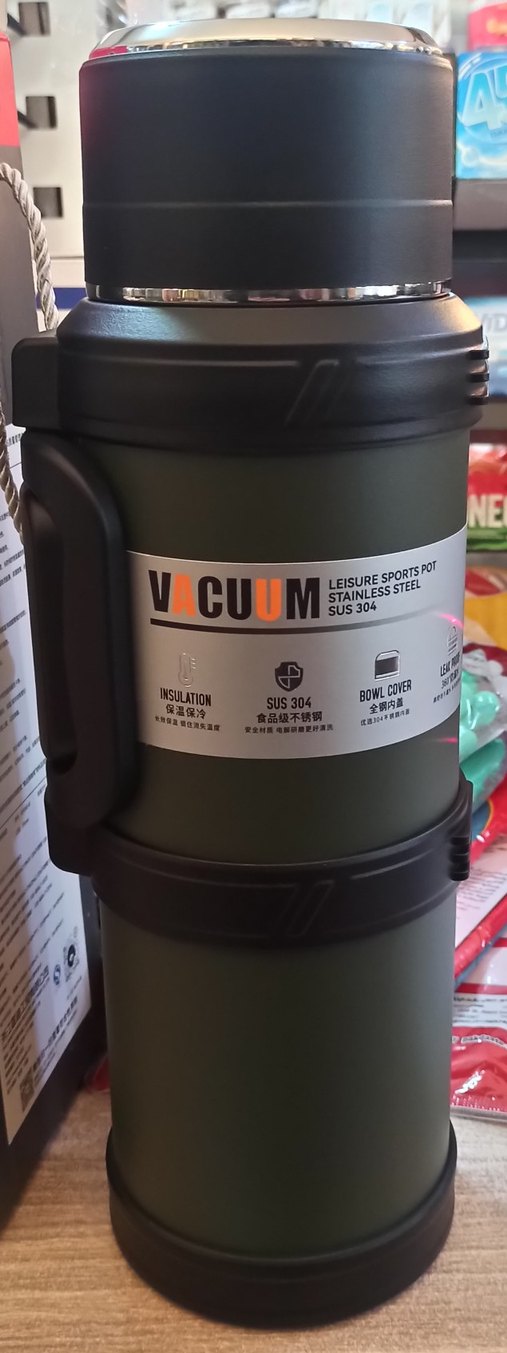 Siyah 2.5L TRAVELPOT Termos - Görsel 3