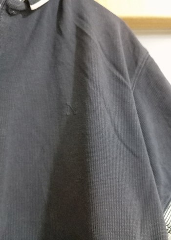 Düğmeli Lacivert Erkek Polo Tişört - Görsel 7