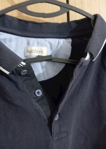 Düğmeli Lacivert Erkek Polo Tişört - Görsel 5