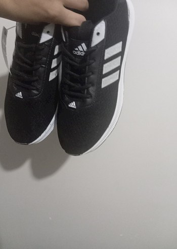 Adidas Siyah Bağcıklı Erkek Spor Ayakkabı - Görsel 2