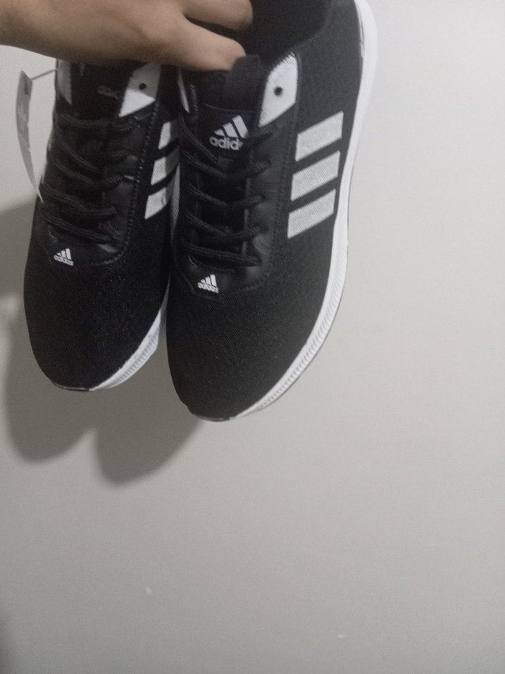 Adidas Siyah Bağcıklı Erkek Spor Ayakkabı - Görsel 2