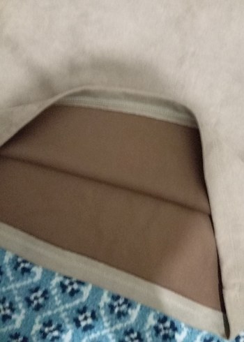 Bej Süet Kadın Uzun Etek - Görsel 5