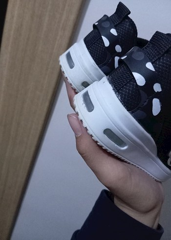 Erkek Çocuk Siyah Punk Tarz Spor Ayakkabı - Görsel 4