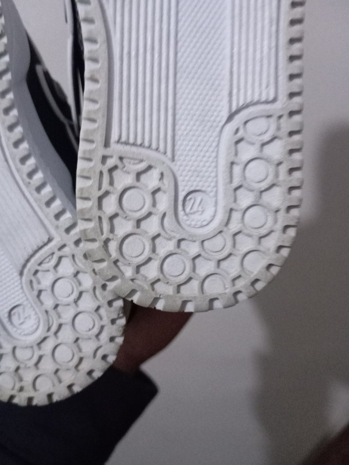 Erkek Çocuk Siyah Punk Tarz Spor Ayakkabı - Görsel 5