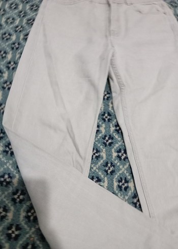 Gri Kadın Rahat Kesim Midi Jean - Görsel 3