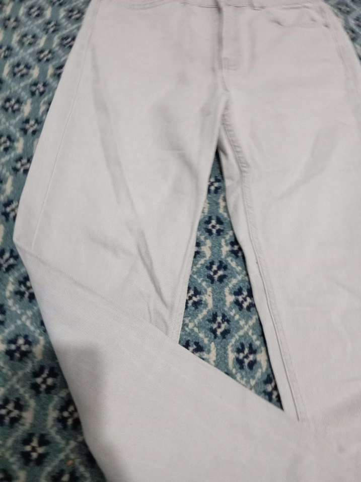 Gri Kadın Rahat Kesim Midi Jean - Görsel 3