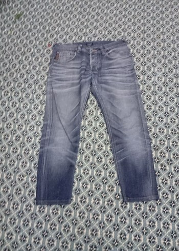 Gri Bağcıklı Salaş Erkek Kot Pantolon - Görsel 2