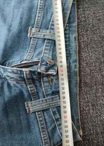 Colin's Y2K Mavi Bağlamalı Denim Pantolon