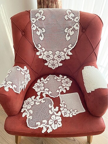 Salon takımı dantel