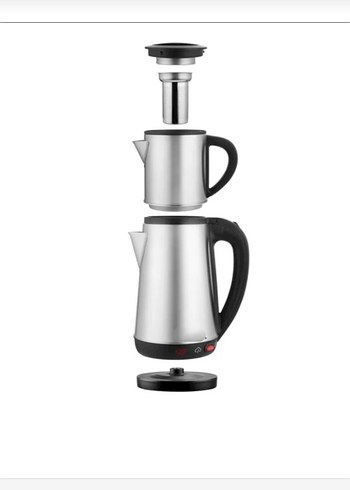 Silver Crest Gri Elektrikli Çay Makinesi - Görsel 3