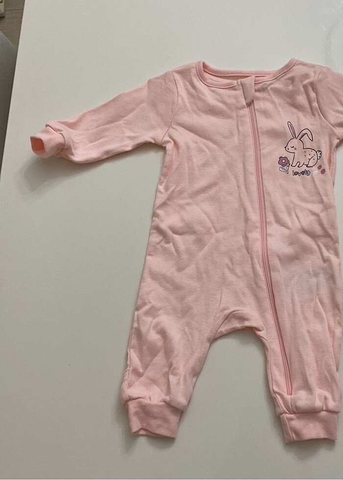 Yenidoğan kız bebek 3?lü tulum - Görsel 3