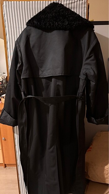 s Beden H&M trenhcoat yağmurluk kaliteli kaçmaz S beden