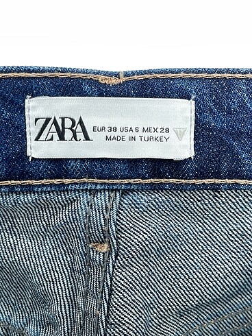 38 Beden mavi Renk Zara Jean / Kot %70 İndirimli.