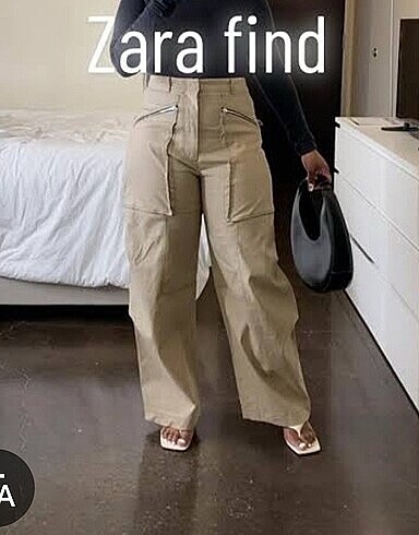 Zara Zara kargo pantolon orjinal temiz m beden