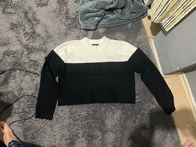 m Beden Zara crop kazak M beden