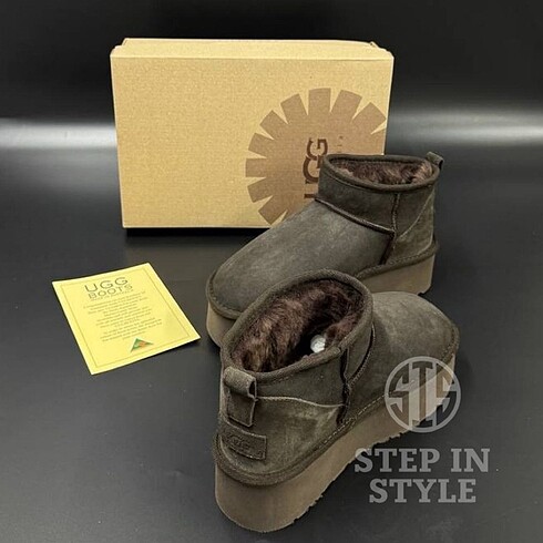 37 Beden Kahverengi Platform Ugg