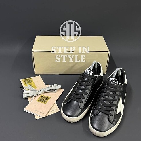 45 Beden siyah Renk Siyah Golden Goose sneaker