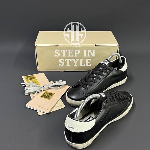 45 Beden Siyah Golden Goose sneaker