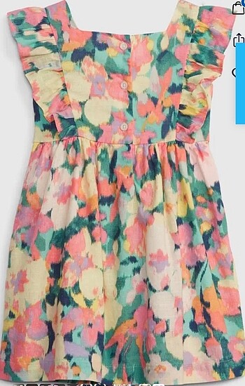 Gap GAP kız bebek 3 yaş pamuk keten