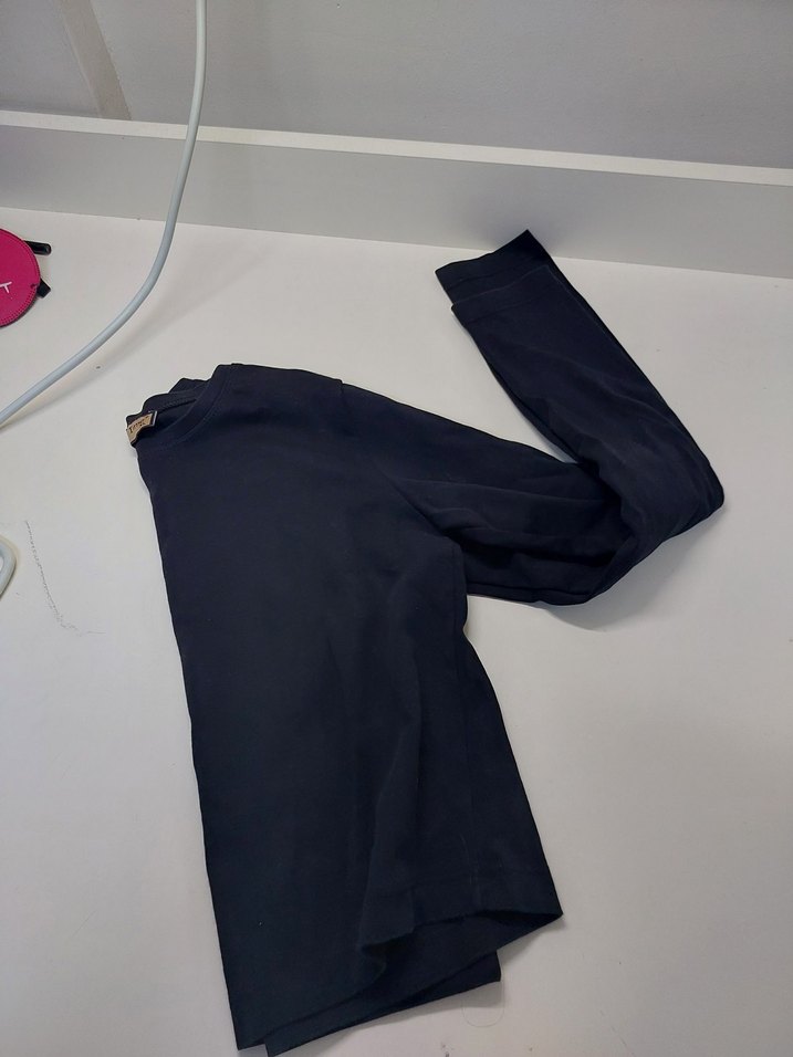 Siyah Kadın Uzun Kollu bluz - Görsel 2