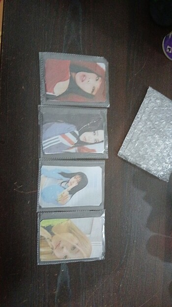 Kpop blackpink 4lü photocard 