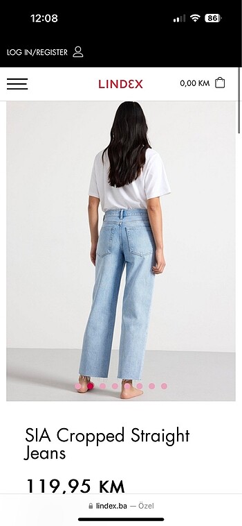 Lindex Lindex Cropped Denim