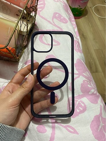 İPhone 13 derin mor magsafe kılıf