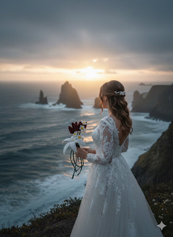 Gelin buketi (el emeği) - Görsel 4