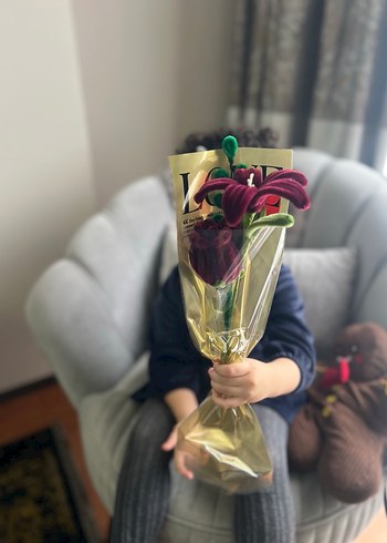 Renkli Çiçek Buketleri Hediye Seti - Görsel 6